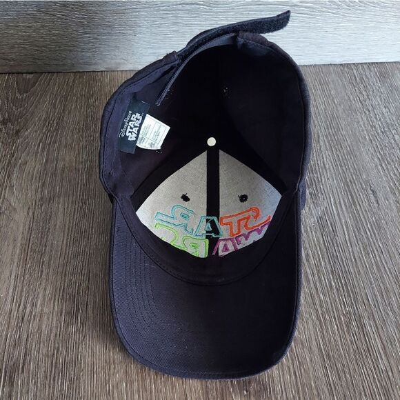 Disney Parks Authentic Star Wars Hat Light Saber Embroidered Colorful Logo Adult - Picture 5 of 6